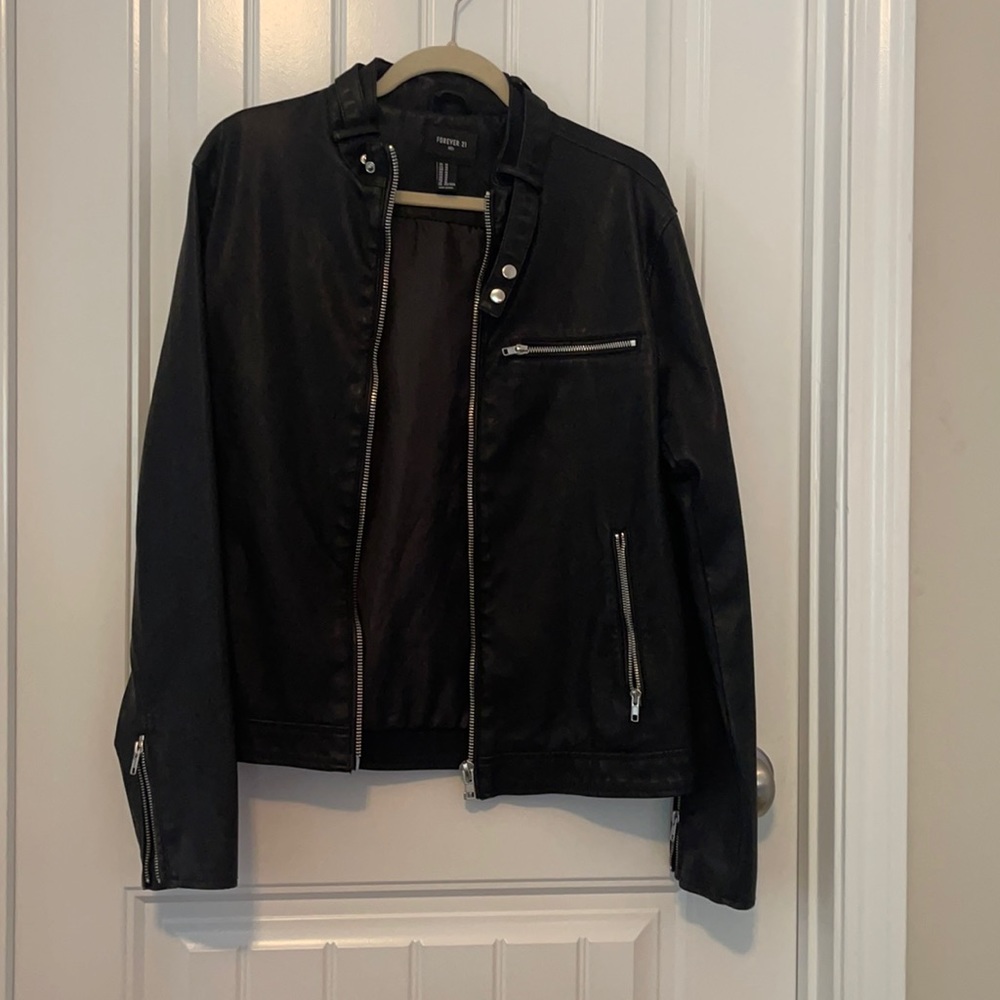 fayx leather men’s jacket